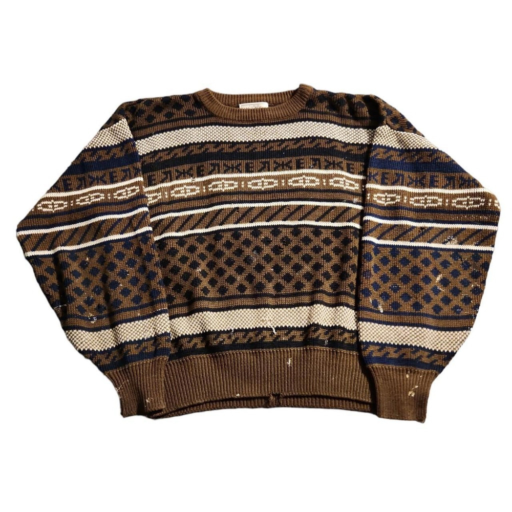 90s Grunge Kurt Cobain Nirvana Cosby Sweater Large